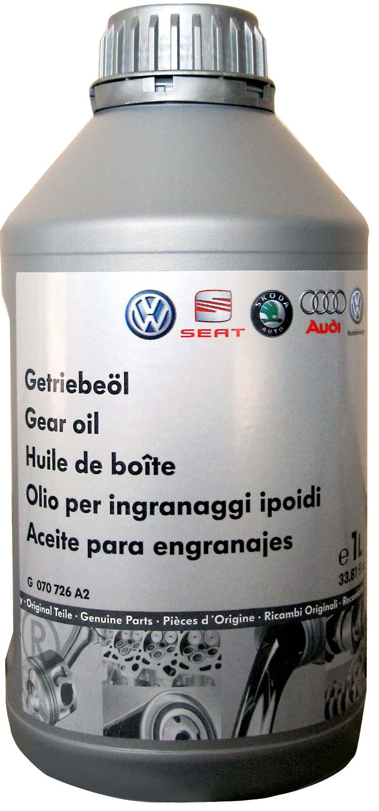 Трансмісійне масло VW Audi 75W (VW G 070 726 A2) 1л